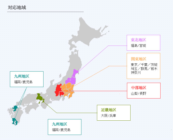 対応地図