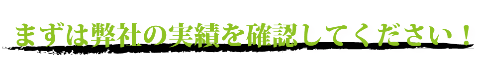 まずは昴エージェンシーの実績を確認してください。